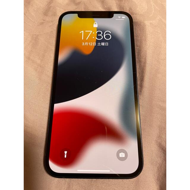 iPhone 12 64GB SIMフリー ブラック 本体のみ 特別セーフ 22080円引き