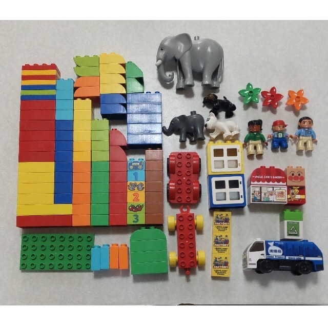 Lego(レゴ)のレゴディプロ & レゴ風ブロック おまとめセット キッズ/ベビー/マタニティのおもちゃ(知育玩具)の商品写真