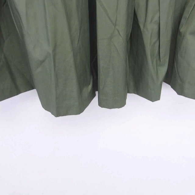URBAN RESEARCH DOORS(アーバンリサーチドアーズ)のアーバンリサーチ ドアーズ フレア スカート ロング 薄手 F 緑 グリーン レディースのスカート(ロングスカート)の商品写真
