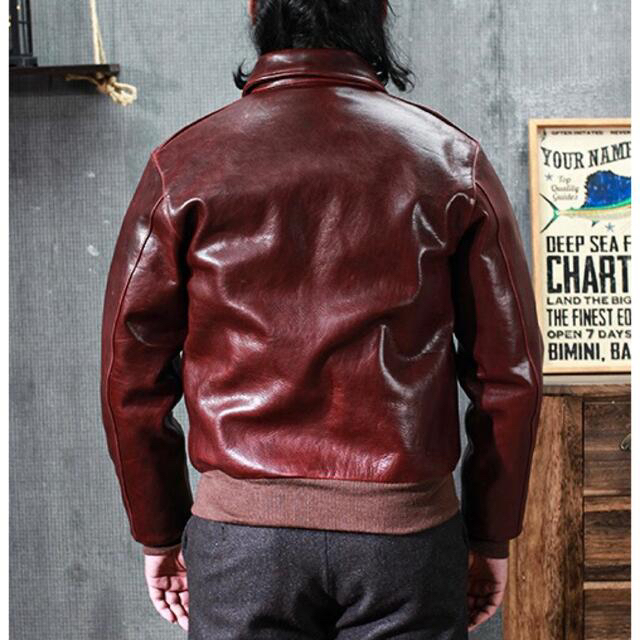 A2タイプ　Horween フライトジャケット A－2　レザージャケット