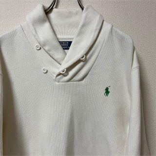 ラルフローレン(Ralph Lauren)の90s RALPH LAUREN【ラルフローレン】ショールカラースウェット！！(スウェット)