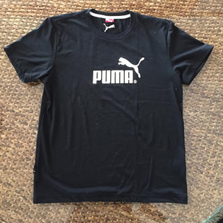 プーマ(PUMA)のPUMA Tシャツ M 黒xグレーM おまけ付(Tシャツ/カットソー(半袖/袖なし))