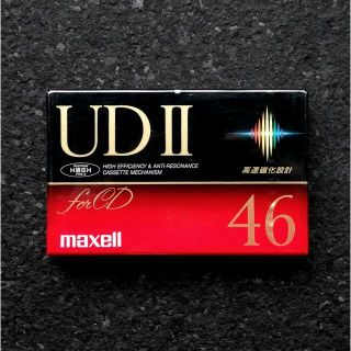 ヒタチ(日立)の【新品 未開封】 マクセル カセット テープ UDⅡ ハイポジション 46分(その他)