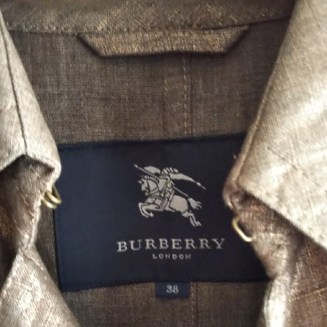 BURBERRY - BURBERRY*リネン コート春秋の通販 by Ryo's shop