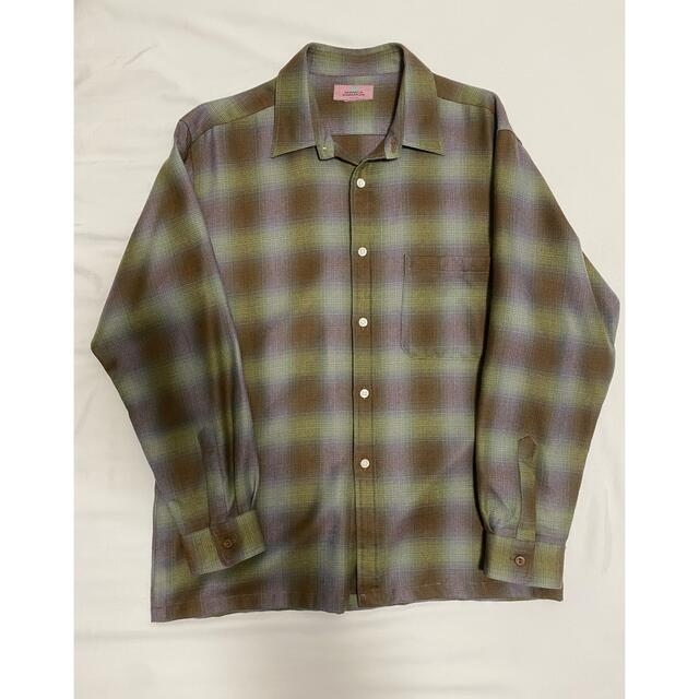90's Ombre check shirt