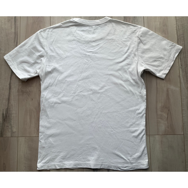 UNIQLO(ユニクロ)のユニクロ クルーネックTシャツ　Mサイズ　WHITE メンズのトップス(Tシャツ/カットソー(半袖/袖なし))の商品写真