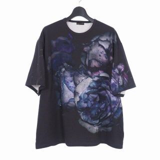 ラッドミュージシャン(LAD MUSICIAN)のラッドミュージシャン 22SS フラワープリント ビック Tシャツ 半袖 46(Tシャツ/カットソー(半袖/袖なし))