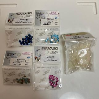 スワロフスキー(SWAROVSKI)のスワロフスキー　パール　パーツセット(各種パーツ)