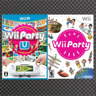 ニンテンドウ(任天堂)のWii パーティ ＆ Wii パーティU セット(家庭用ゲームソフト)