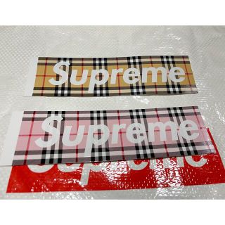 シュプリーム(Supreme)の【2枚セット】supreme burberry シュプリーム バーバリー(その他)