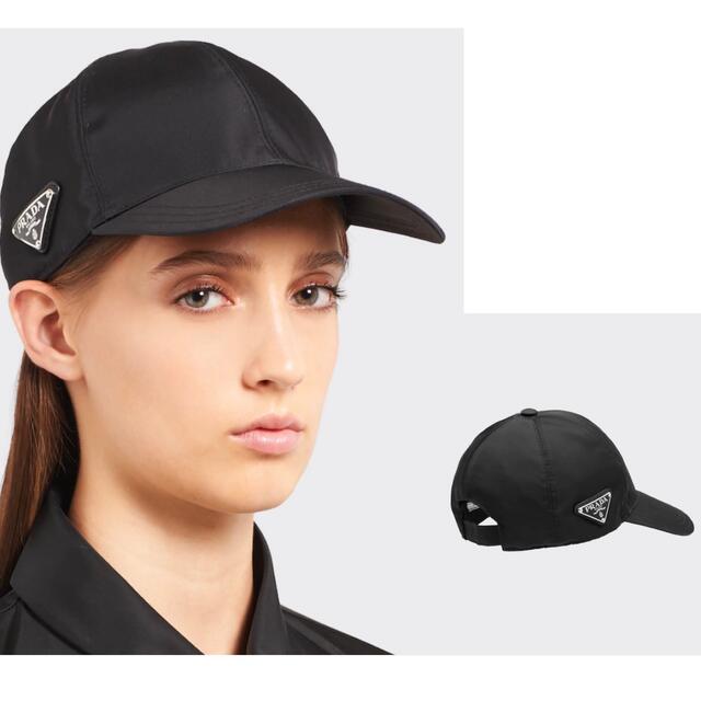 在庫有】 PRADA - 【新品】PRADA ナイロンキャップ M・Lの通販 by まい
