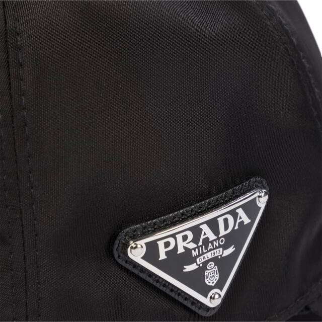 PRADA(プラダ)の【新品】PRADA ナイロンキャップ　M・L レディースの帽子(キャップ)の商品写真