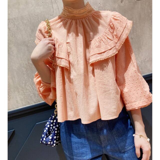 新品タグ付♡ IENA LA BOUCLE バテンレースブラウス