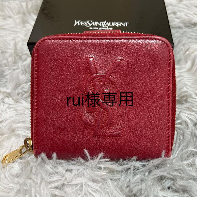 Yves Saint Laurent Beaute(イヴサンローランボーテ)のrui様専用 YVES SAINT LAURENT コンパクトウォレット レッド レディースのファッション小物(財布)の商品写真