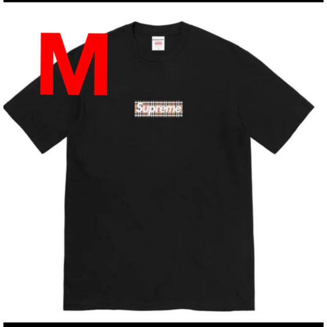 Supreme(シュプリーム)のSupreme / Burberry Box Logo Tee "Black" メンズのトップス(Tシャツ/カットソー(半袖/袖なし))の商品写真