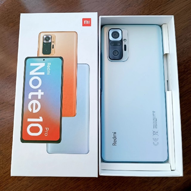 Redmi Note 10 Pro グレイシャーブルー SIMフリー
