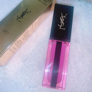 イヴサンローランボーテ(Yves Saint Laurent Beaute)のYSL ルージュ ピュールクチュール ヴェルニ ウォーターステイン 611(口紅)