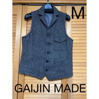 ガイジンメイド(GAIJIN MADE)のGAIJIN MADE ヘリンボーン柄ジレ ベスト ガイジン・メイド(ベスト)