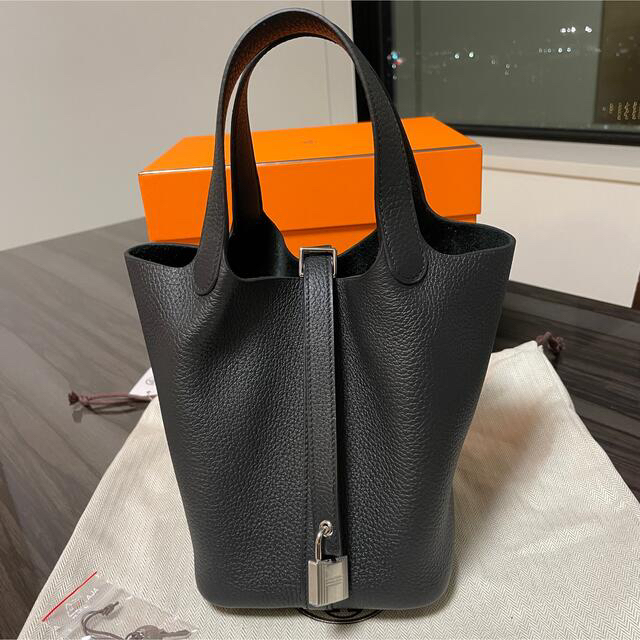 HERMES - エルメス ピコタン PMブラック