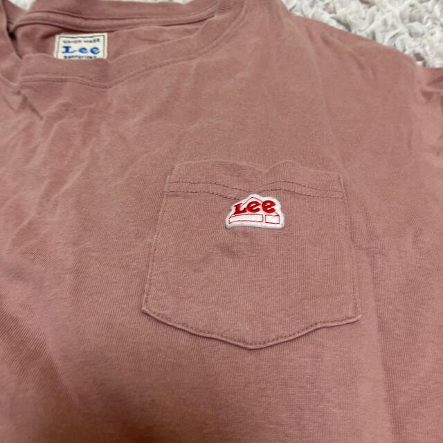 Lee(リー)のLee Tシャツ ピンク　 レディースのトップス(Tシャツ(半袖/袖なし))の商品写真