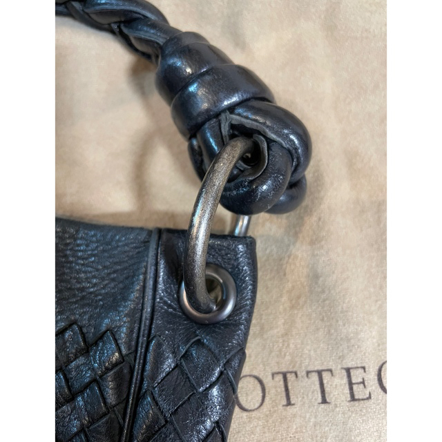 Bottega Veneta(ボッテガヴェネタ)の保存袋付き　ボッテガヴェネタ イントレチャート ショルダーバッグ ハンドバッグ レディースのバッグ(ショルダーバッグ)の商品写真