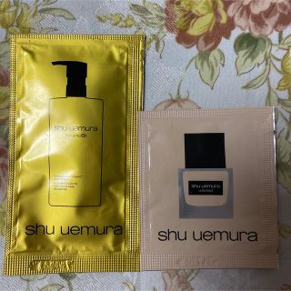 シュウウエムラ(shu uemura)のshu uemura　クレンジングオイル・ファンデーション サンプル(その他)