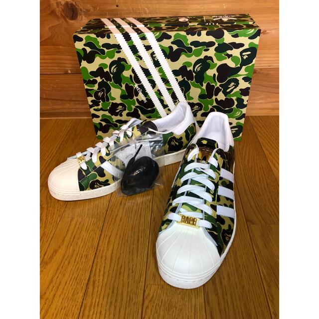 APE ×adidas Superstar 80 ABC-CAMO 28.5