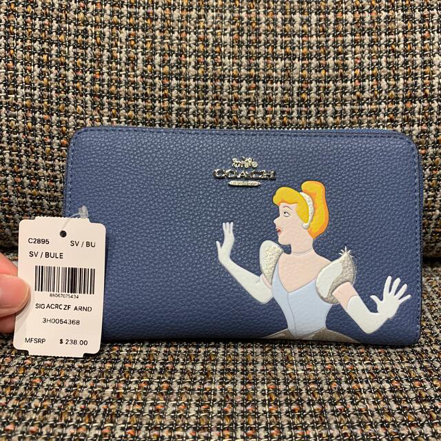 新品、未使用COACHコーチ折り財布シグネチャースモールウォレットカーキ×白10