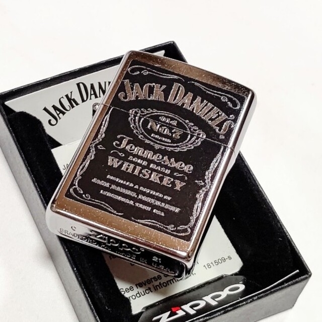 ZIPPO(ジッポー)のzippoジッポーライター　ジャックダニエル　24779 メンズのファッション小物(タバコグッズ)の商品写真