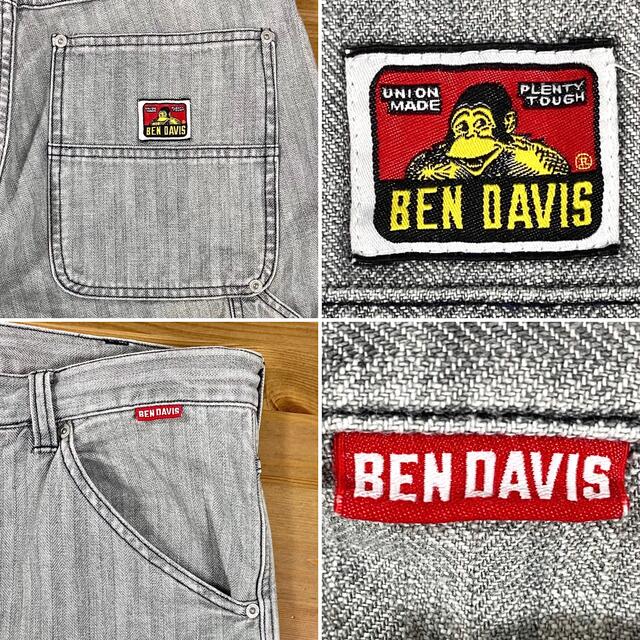 BEN DAVIS(ベンデイビス)のBEN DAVIS ベンデイビス ペインターパンツ ヘリンボーン ショーツ メンズのパンツ(ショートパンツ)の商品写真