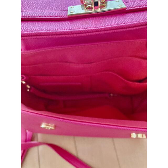 Samantha Vega(サマンサベガ)の値下げサマンサベガ　ショルダーバッグ　ピンク レディースのバッグ(ショルダーバッグ)の商品写真