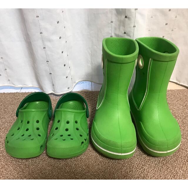 crocs - crocs サンダル&レインシューズ サイズ8/9 15.5〜16.5cmの通販