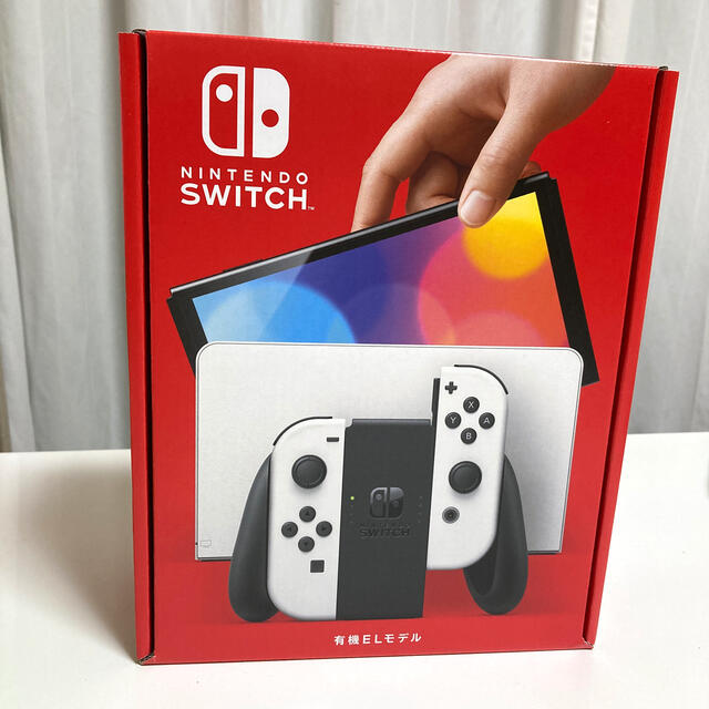同時購入特典 新型Nintendo Switch 有機ELモデル ホワイト本体 新品未