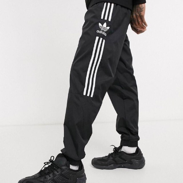 新品 adidas originals TRACK PANTS 黒 S