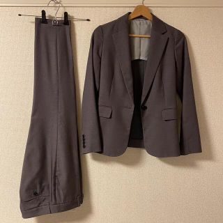 スーツカンパニー(THE SUIT COMPANY)のスーツカンパニー(THE SUIT COMPANY)グレー　スーツ　テーパード(スーツ)