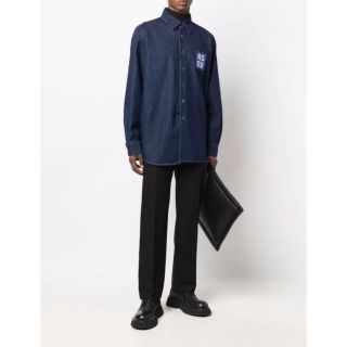 ラフシモンズ(RAF SIMONS)のRaf Simons STRAIGHT FIT DENIM SHIRT(シャツ)