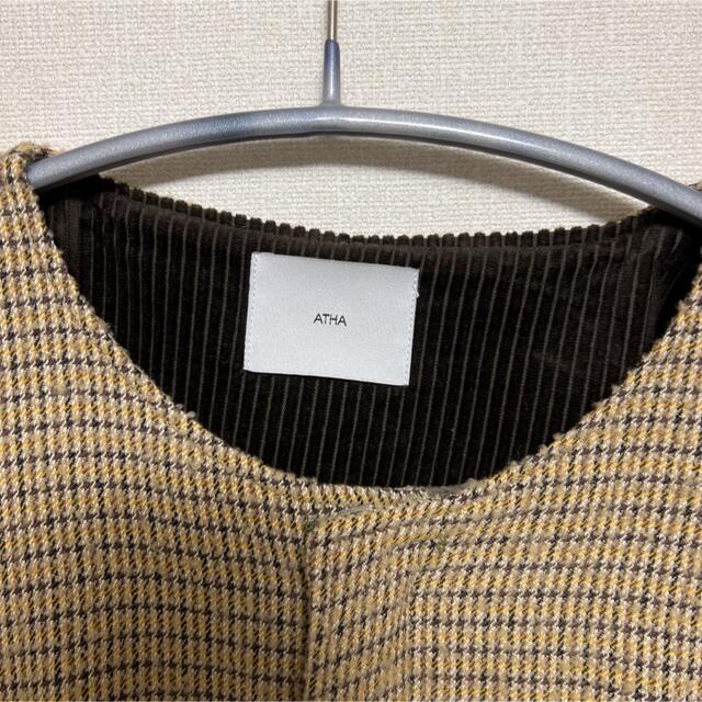SUNSEA - atha ATHA NO COLLAR M65 COATの通販 by てけ|サンシーなら