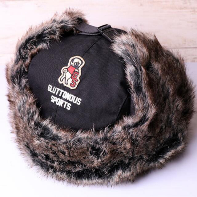 GLUTTONOUS ファーフライトキャップの通販 by shop|ラクマ