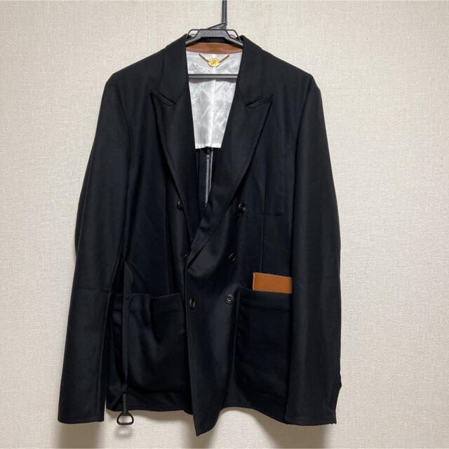 N.M Thickened Double-Breasted Jacket