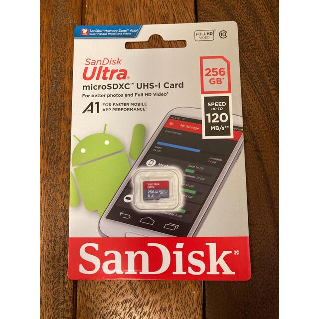 【新品未使用2枚】SanDisk microSD 256GB マイクロSDカード PC周辺機器