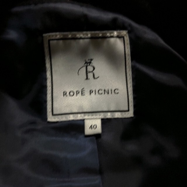 Rope' Picnic - ロペピクニック フード取り外し可能コート Lサイズ 紺