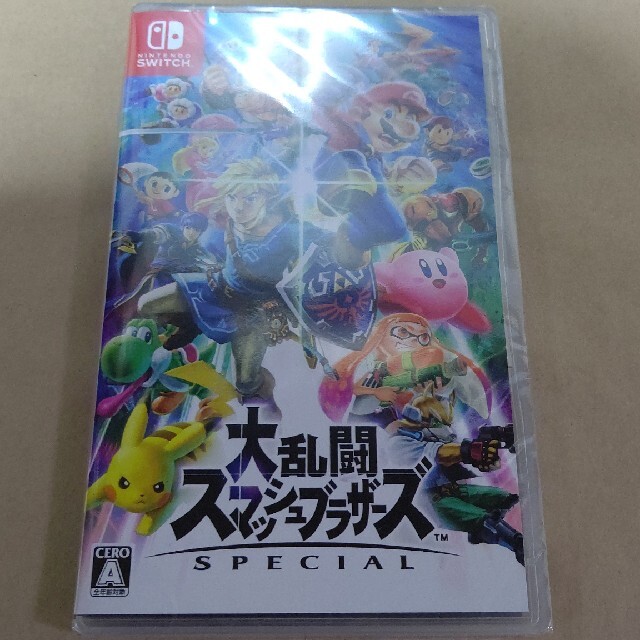 大乱闘スマッシュブラザーズ SPECIAL Switch【未開封品】