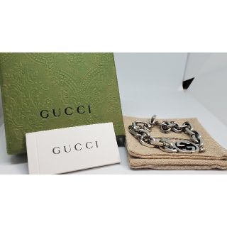 Gucci - 【超レア現行美品】GUCCI インターロッキングG ブレスレット