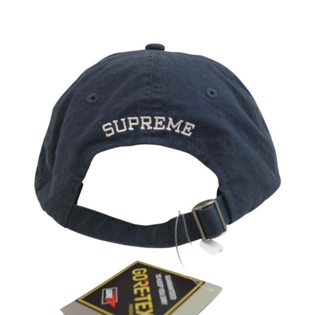 Supreme(シュプリーム)のシュプリーム ゴアテックス Sロゴ 6パネル キャップ ネイビー系【中古】 メンズの帽子(その他)の商品写真