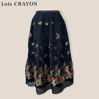 【Lois CRAYON】オーガンジースカート ロイスクレヨン