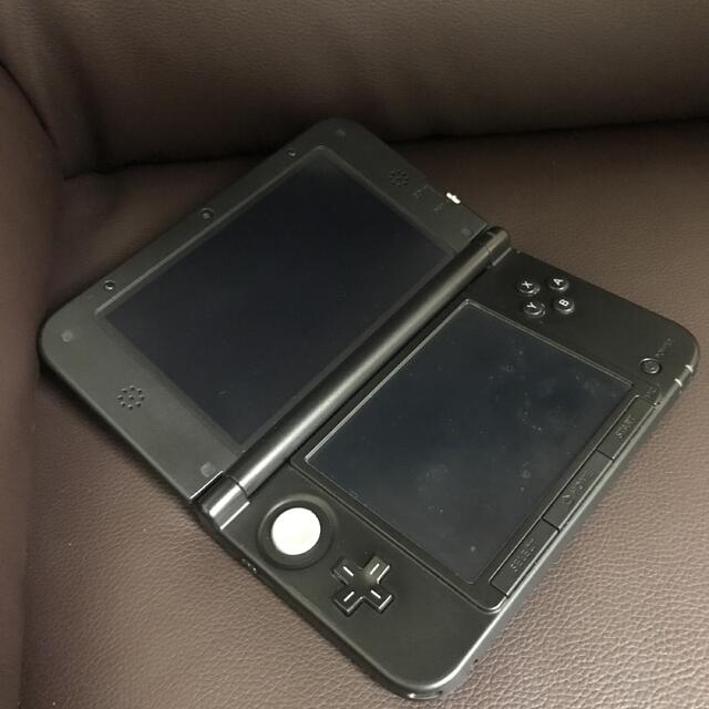 美品　任天堂　3DS LL ブラック　本体　カセット付き 2