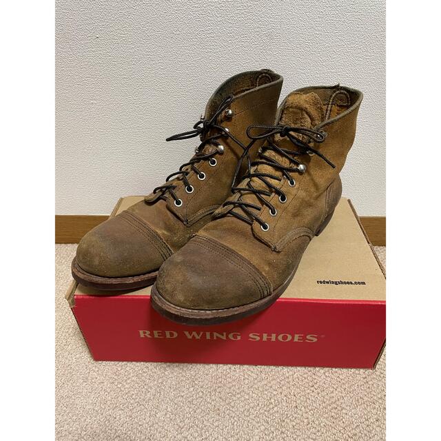 ブーツレッドウィング　REDWING アイアンレンジ　8113 サイズ:10D