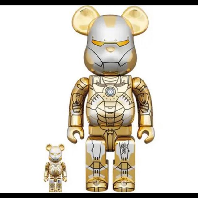 エンタメ/ホビーベアブリック BE@RBRICK 空山 SORAYAMA アイアンマン 400%