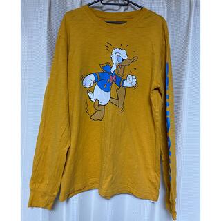 ディズニー(Disney)のドナルドダック ロングTシャツ(Tシャツ/カットソー(七分/長袖))