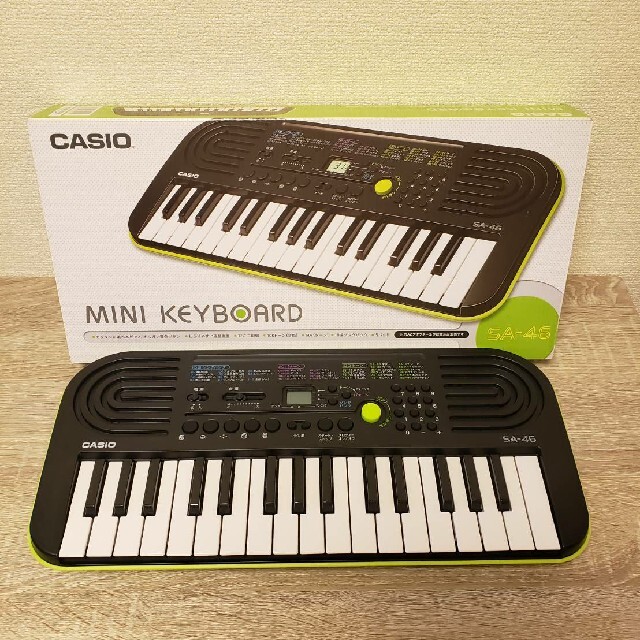 CASIO(カシオ)のカシオ　ミニキーボード　SA-46 楽器の鍵盤楽器(電子ピアノ)の商品写真